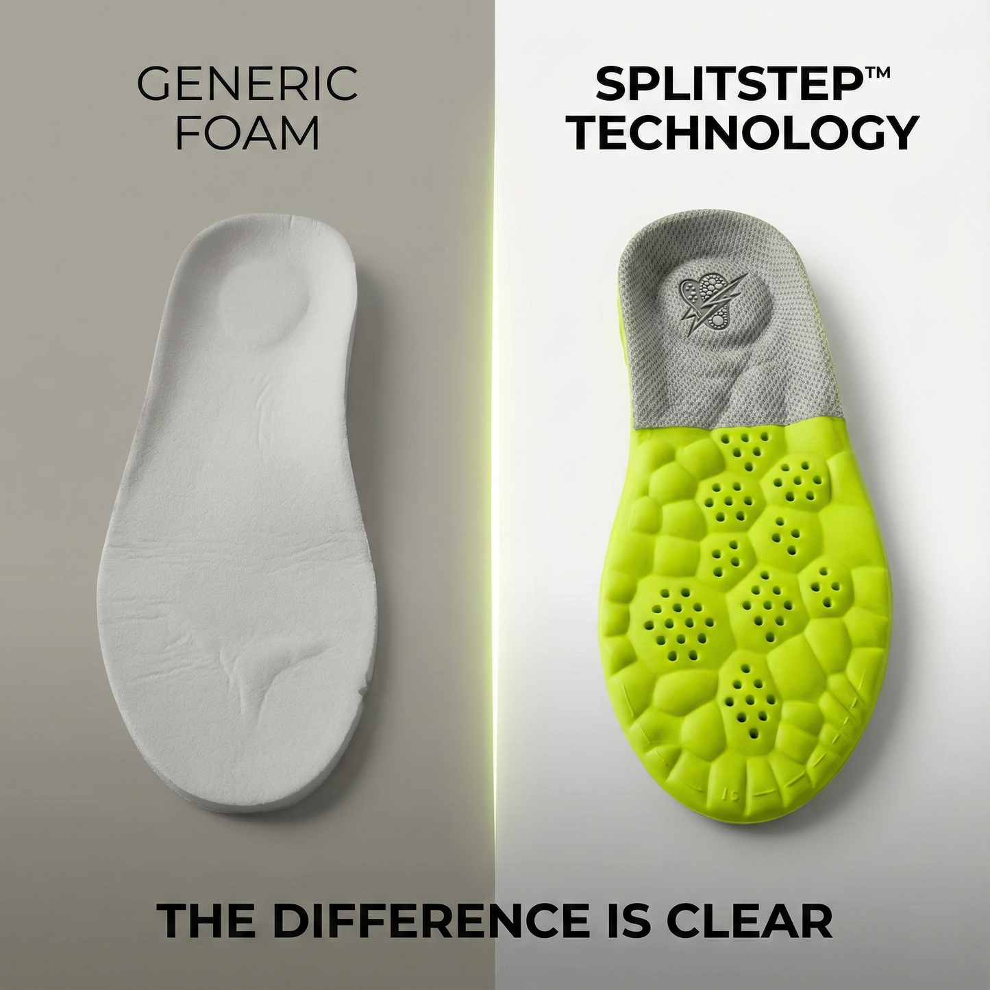 SplitStep™ Pro Insoles [Instant Reactivity & Comfort]